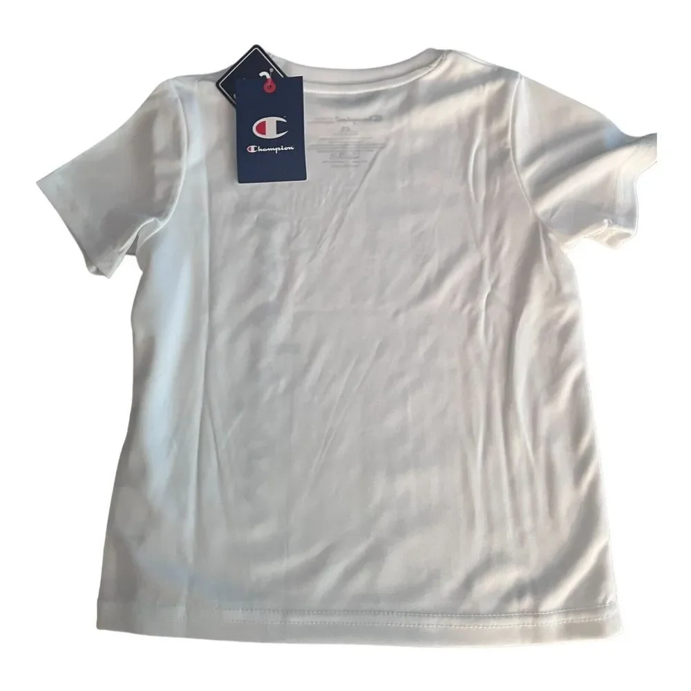 Champion Boys' Lightweight Active Set (Navy/White)‎ Shirt And Pants 4/5